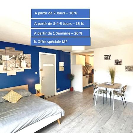 Appartement Entier Moissac Centre 30 M2 Calme Avec Cour Interieure Pour Velos A 50M Du Marche De Moissac Εξωτερικό φωτογραφία